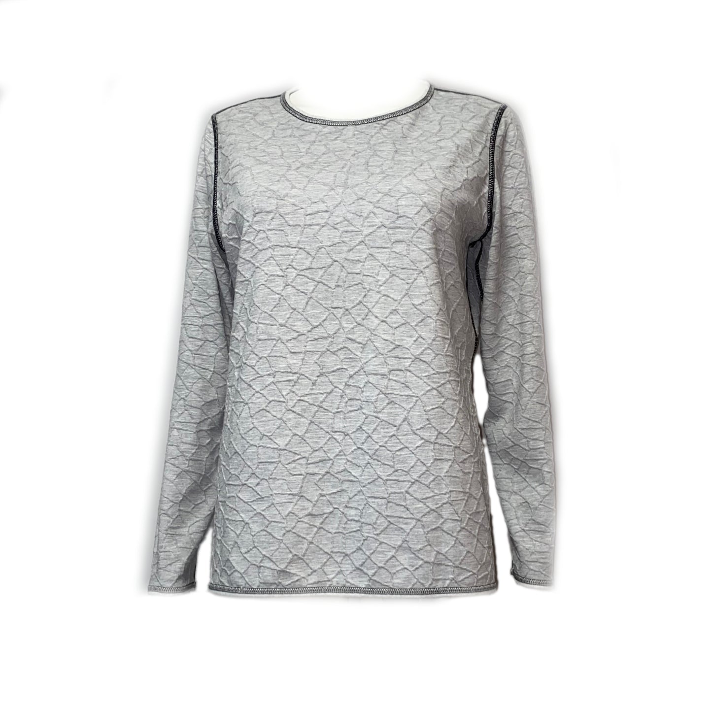 255320 CAPUCCINO - Wendepullover 900 grau