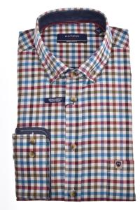 E20003-31201 HATICO - Hemd Regular Fit 982 karo multicolor