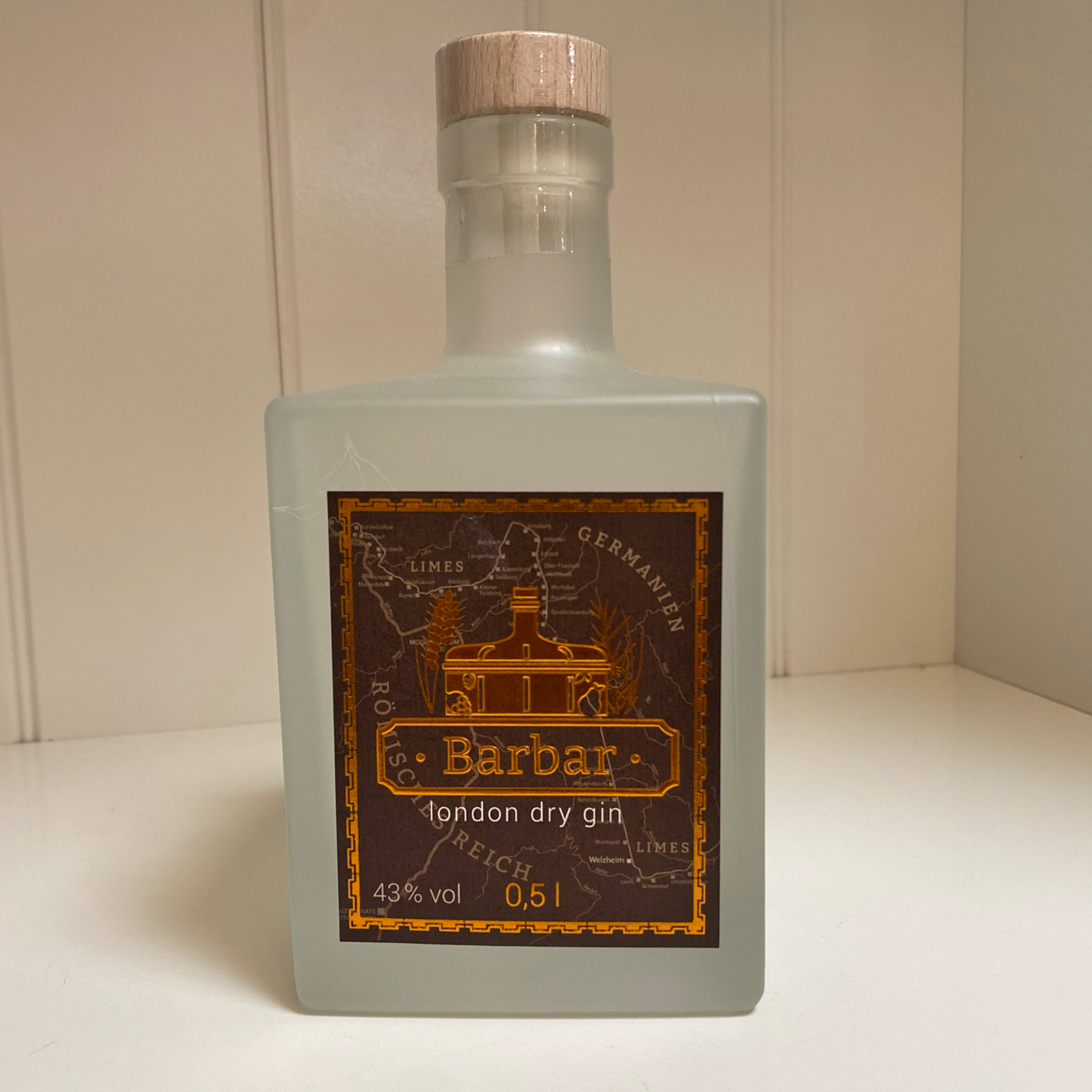 Barbar mediterran Gin BRAU&BRENN 0,5l 43% vol.