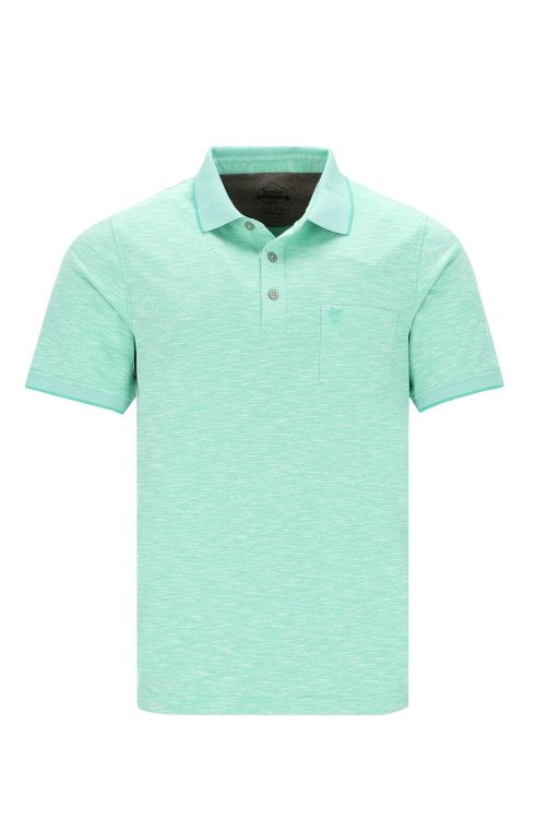 20089 HAJO - Poloshirt Softknit 504 smaragd