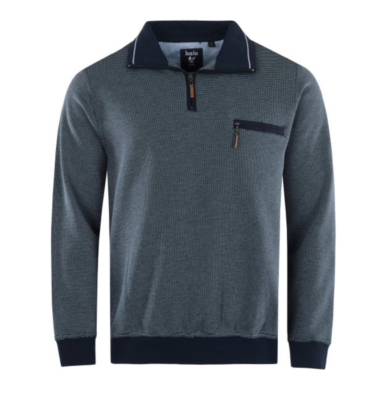 26222/3 HAJO - Sweatshirt Stay FreshPFAUENAUGE 609 marine