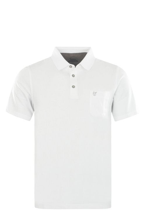 20079/3 HAJO - Poloshirt Softknit 200 weiß