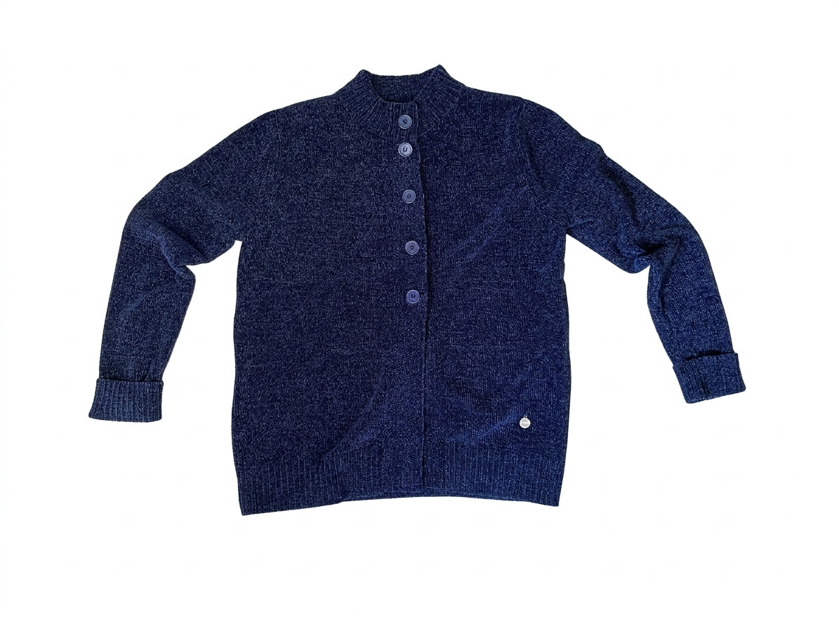 265402 CAPUCCINO - Damen Strickjacke 791 blau