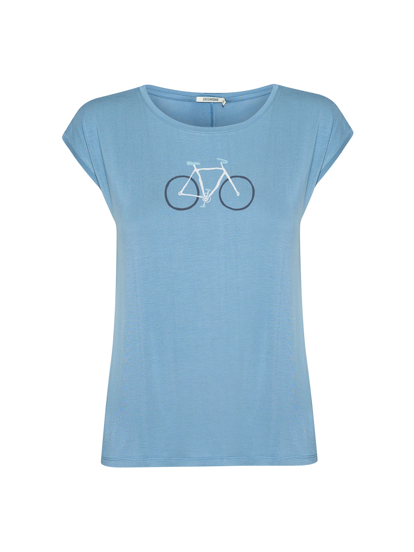 000027_8010 GREENBOMB wmn - T-Shirt glacier blue