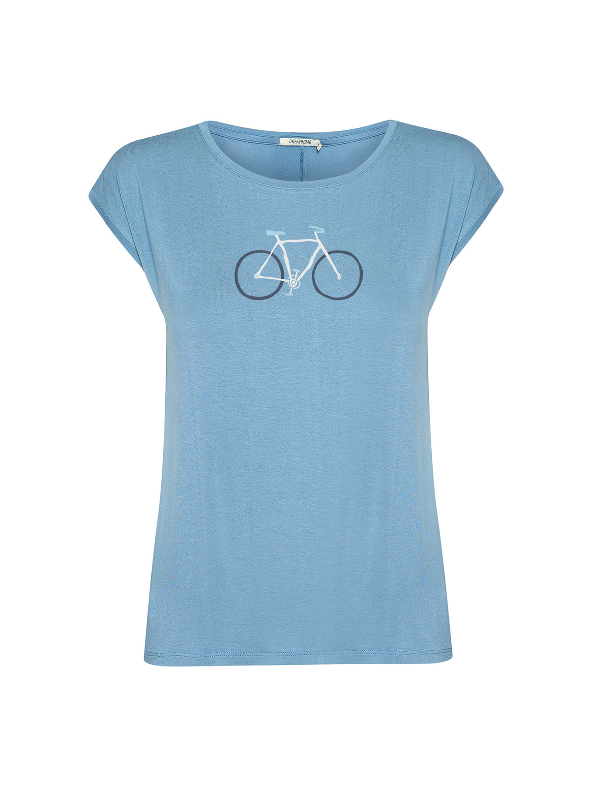 000027_8010 GREENBOMB wmn - T-Shirt glacier blue