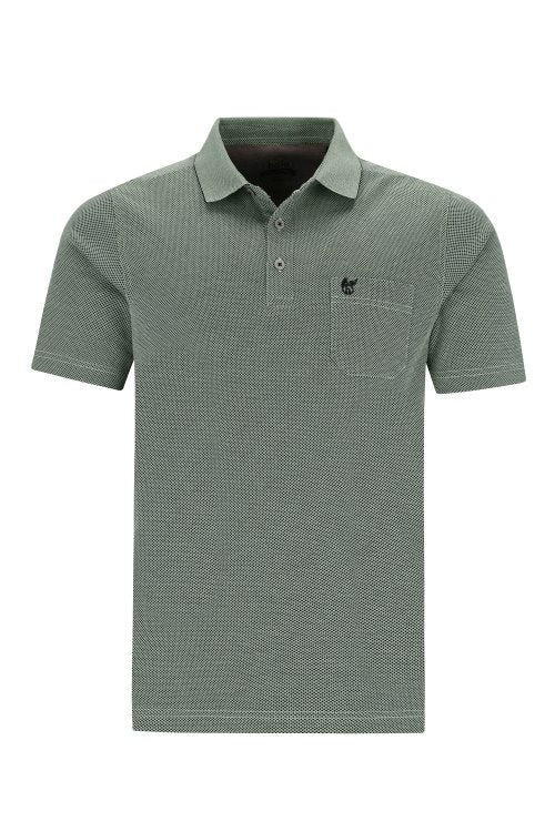 20104 HAJO - Poloshirt Softknit 526 thymian