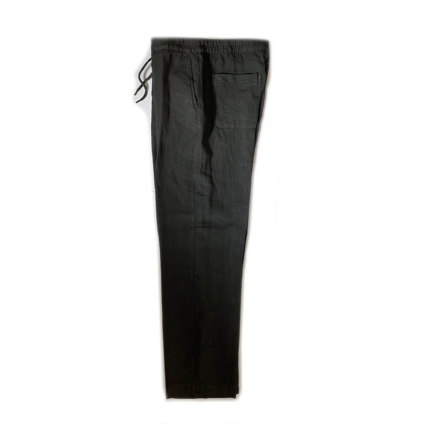 1528 LUIS-GU-GT - ALBERTO Hose Pure Linen 995 anthracite
