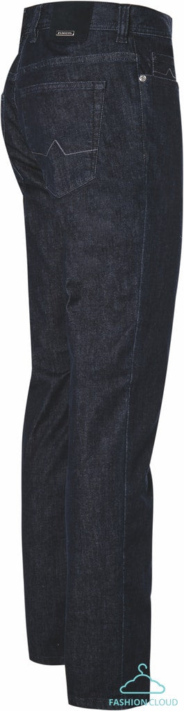 1760 PIPE - ALBERTO Pants - Super Stretch Coolmax® Navy