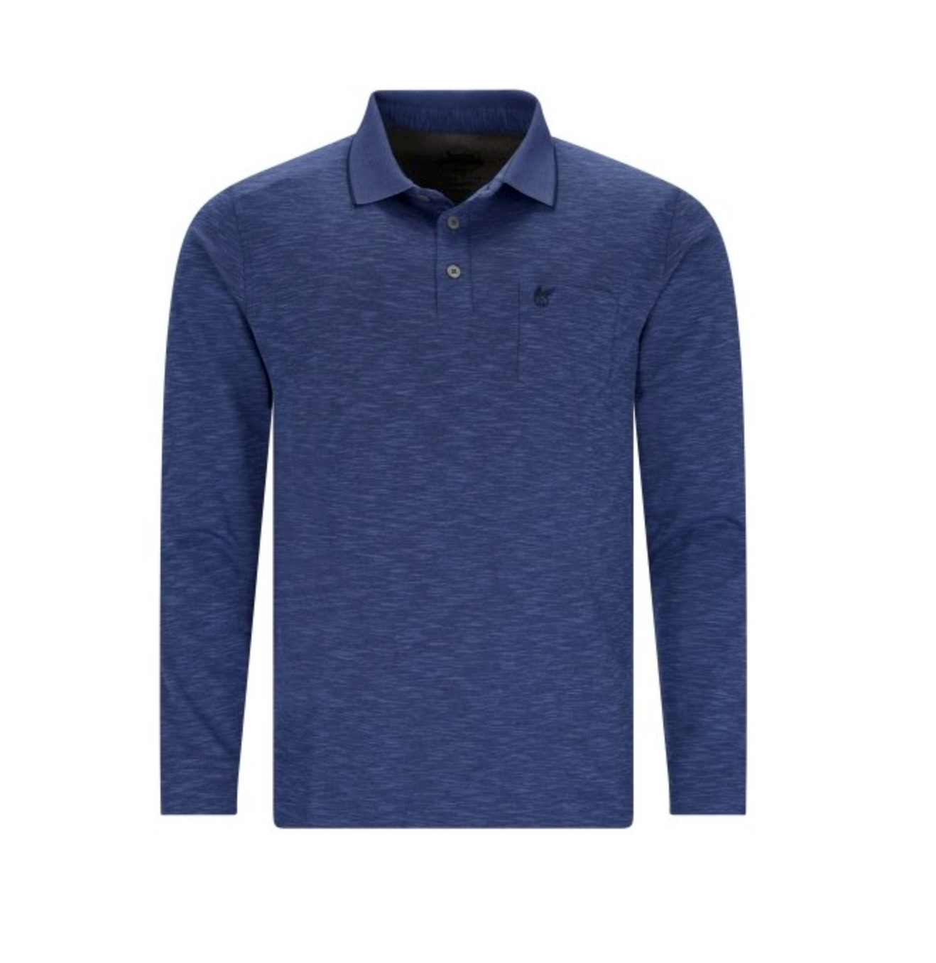 20090/1 HAJO - Softknit Polo Flammengarn 600 blau