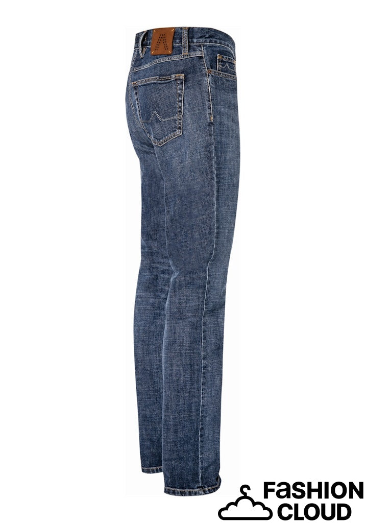 1896 PIPE - ALBERTO Pants - Authentic Denim 883 dark blue