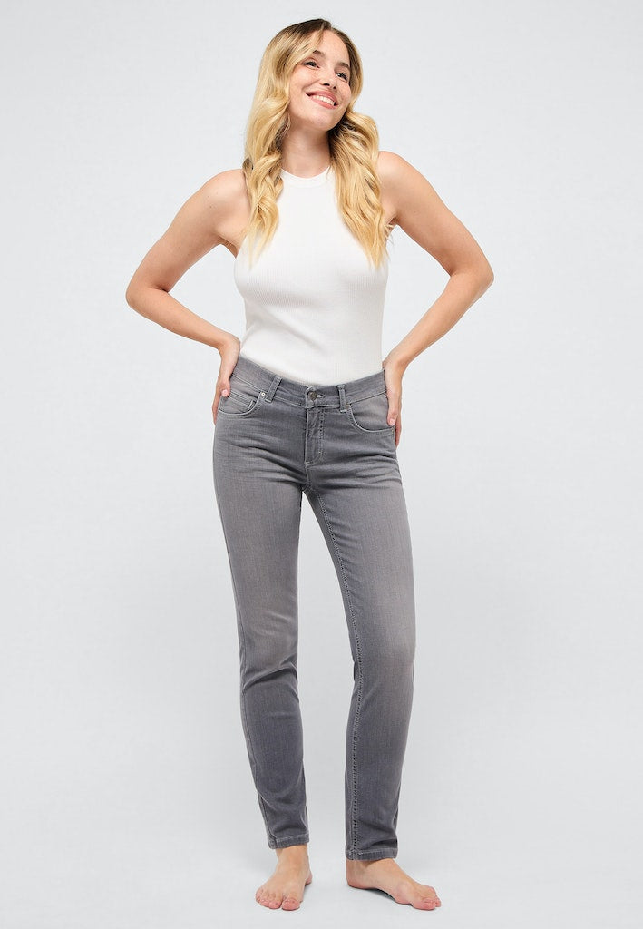 346 Cici ANGELS Jeans 1358 mid grey used