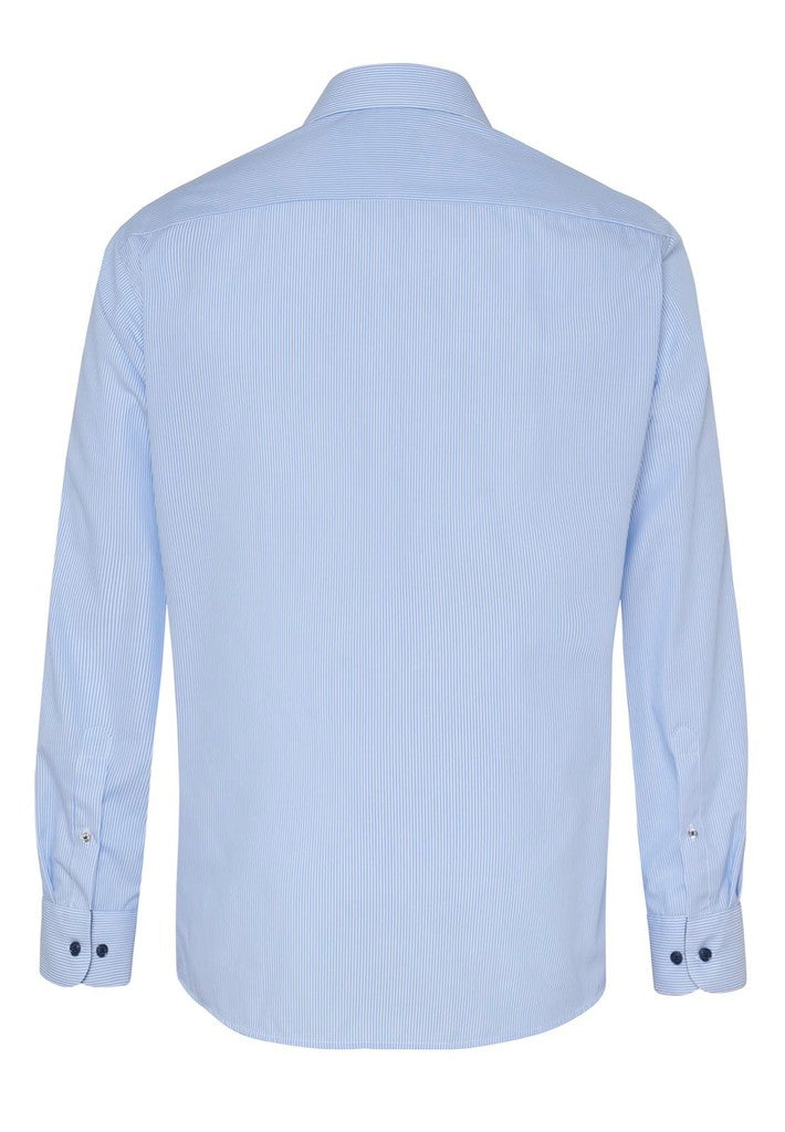 3265-81704 HATICO- Essentials Hemd Regular Fit 160 hellblau
