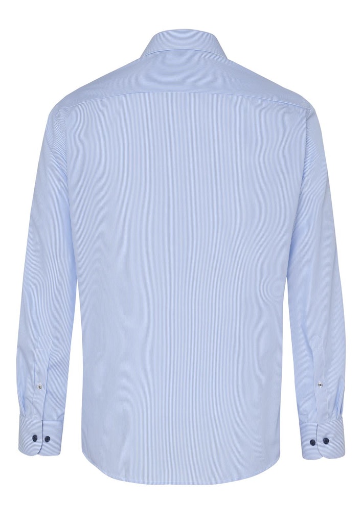 3265-81704 HATICO- Essentials Hemd Regular Fit 160 hellblau