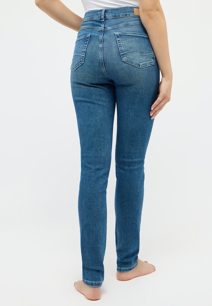 325 Skinny ANGELS Jeans 3358 mid blue used