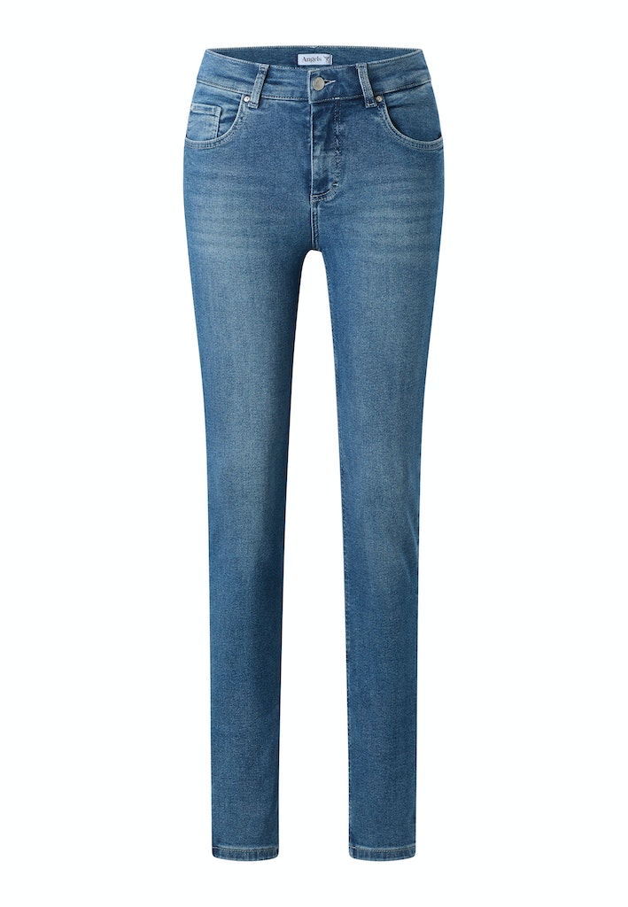 325 Skinny ANGELS Jeans 3358 mid blue used
