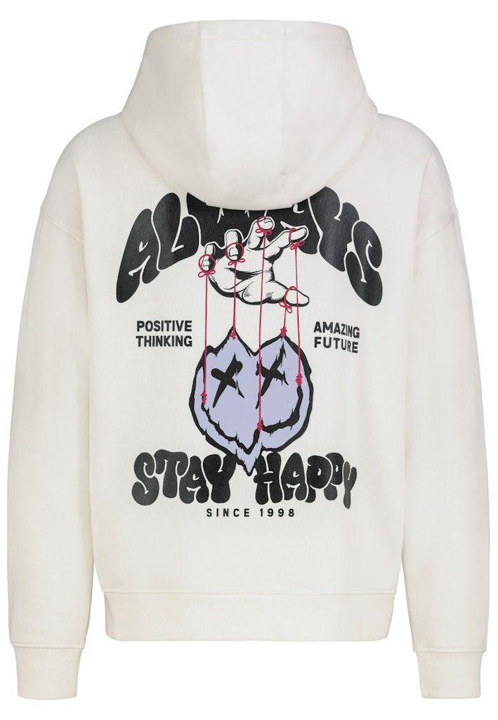 H10600BI21477N - AUTHENTIC STYLE men - Hoodie 22000 offwhite