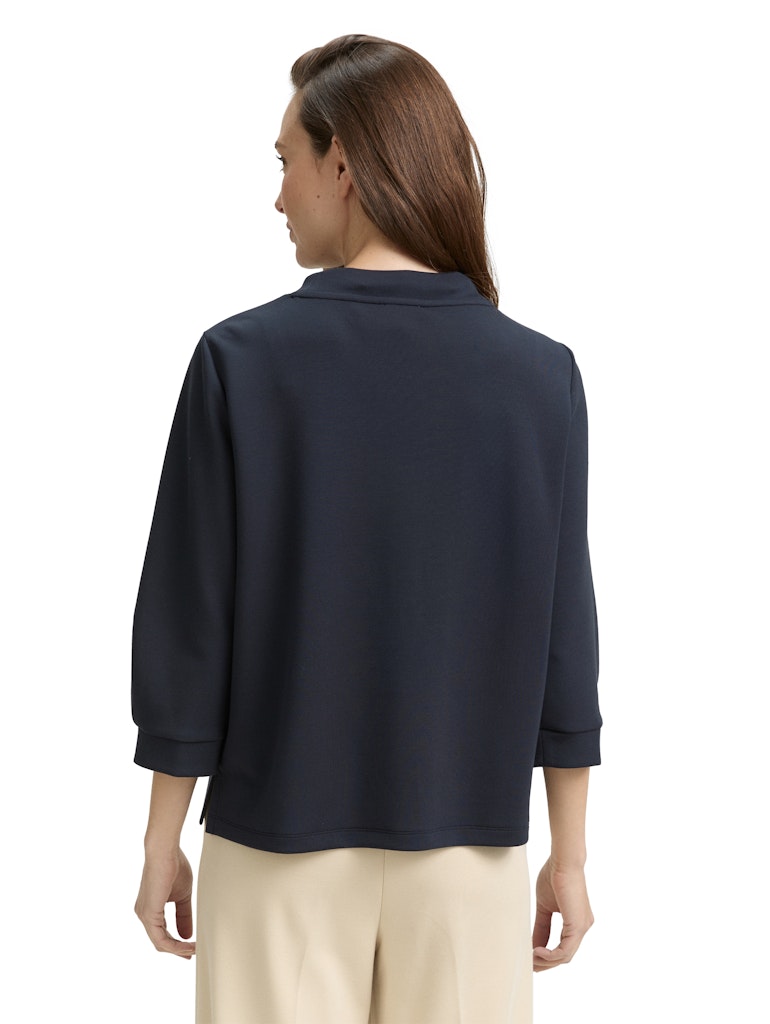 1047748 TOM TAILOR wmn - Shirt mit Stehkragen
