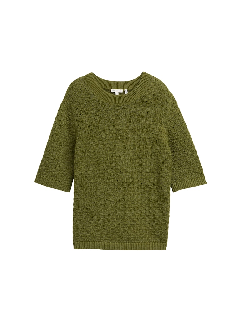 1047689 TOM TAILOR wmn - Kurzarm Pullover