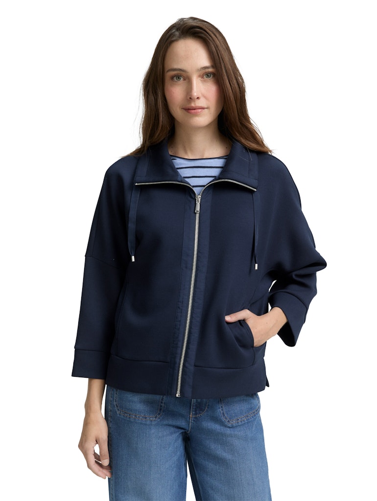 1047715 TOM TAILOR wmn - Scuba Sweatjacke