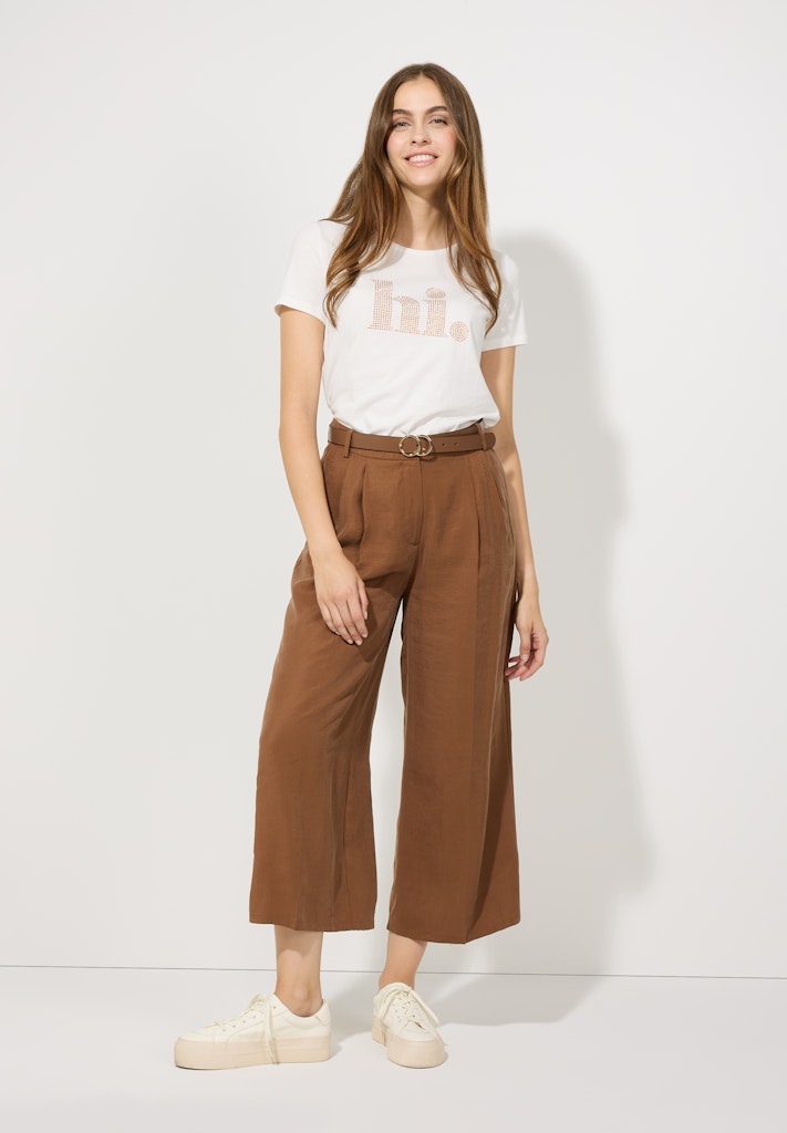 51050004 MORE&MORE Shirt with Print Hi 0041 offwhite