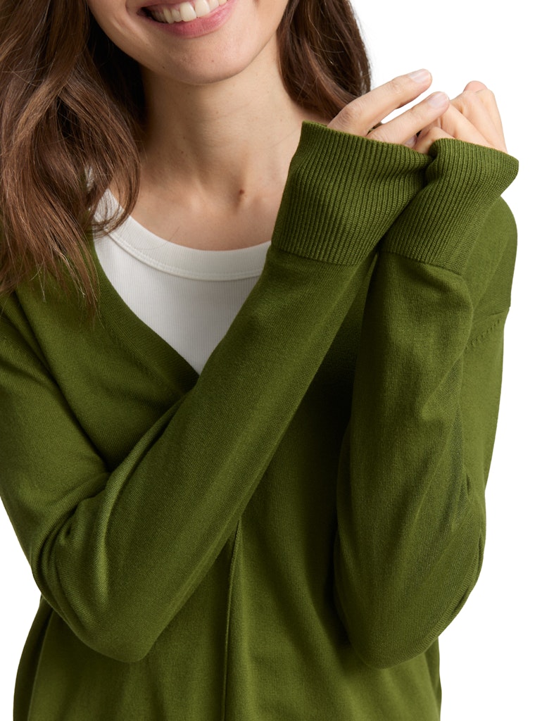 1047671 TOM TAILOR wmn - Pullover mit V-Ausschnitt
