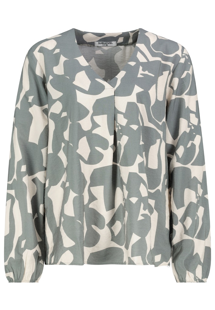 D60083AG11180D - AUTHENTIC STYLE wmn - Bluse 12300 mineral green
