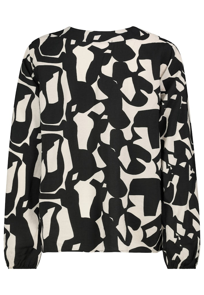 D60083AG11180D - AUTHENTIC STYLE wmn - Bluse 24000 black