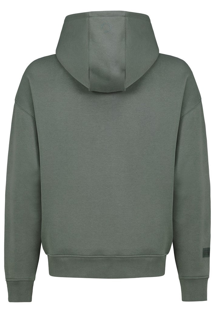 H10608BC21499B AUTHENTIC STYLE men - Hoodie 12400 pineneedle green