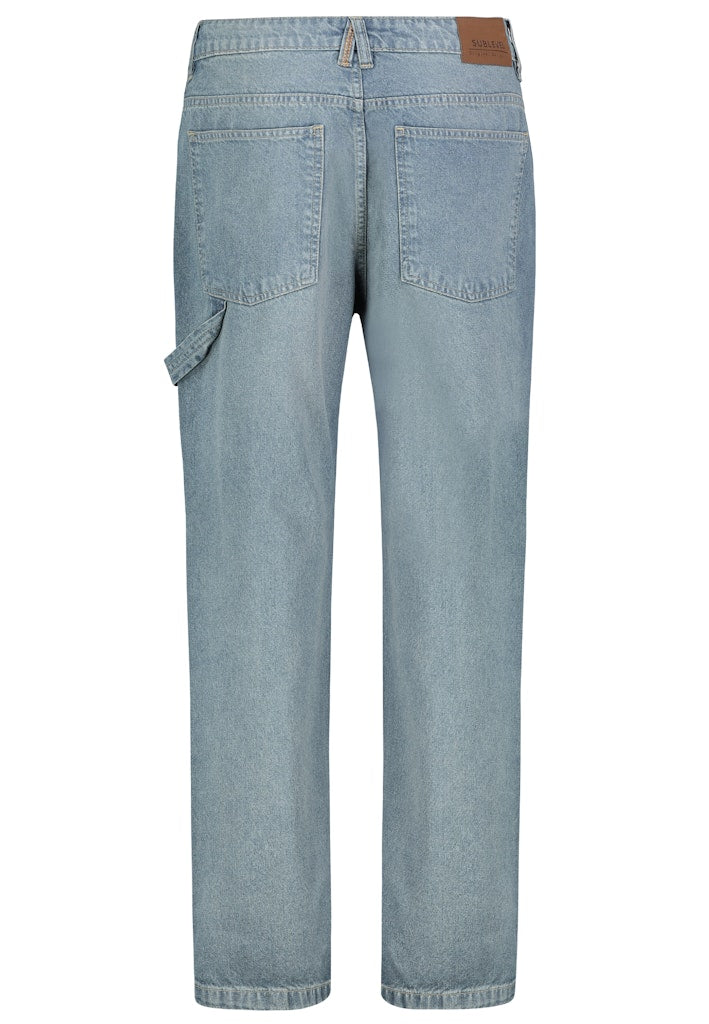 H80025BD62558M313 AUTHENTIC STYLE men - Baggypant 19300 rainy blue