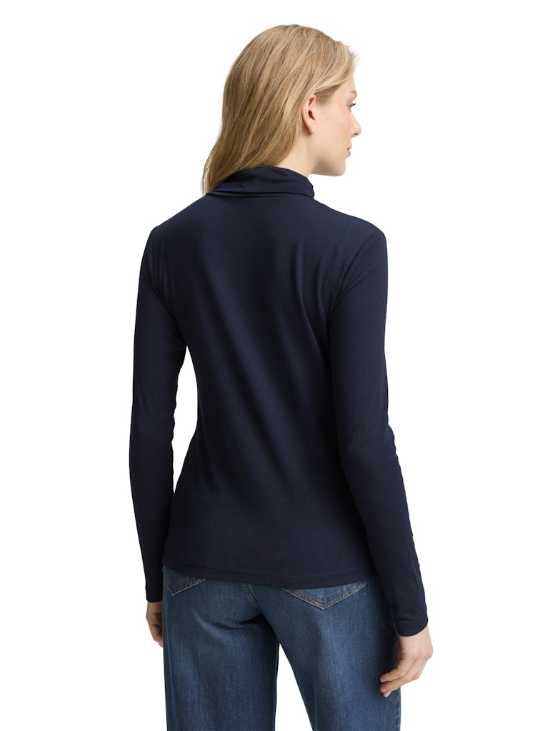 1043142 TOM TAILOR wmn - Basic Rollkragenshirt
