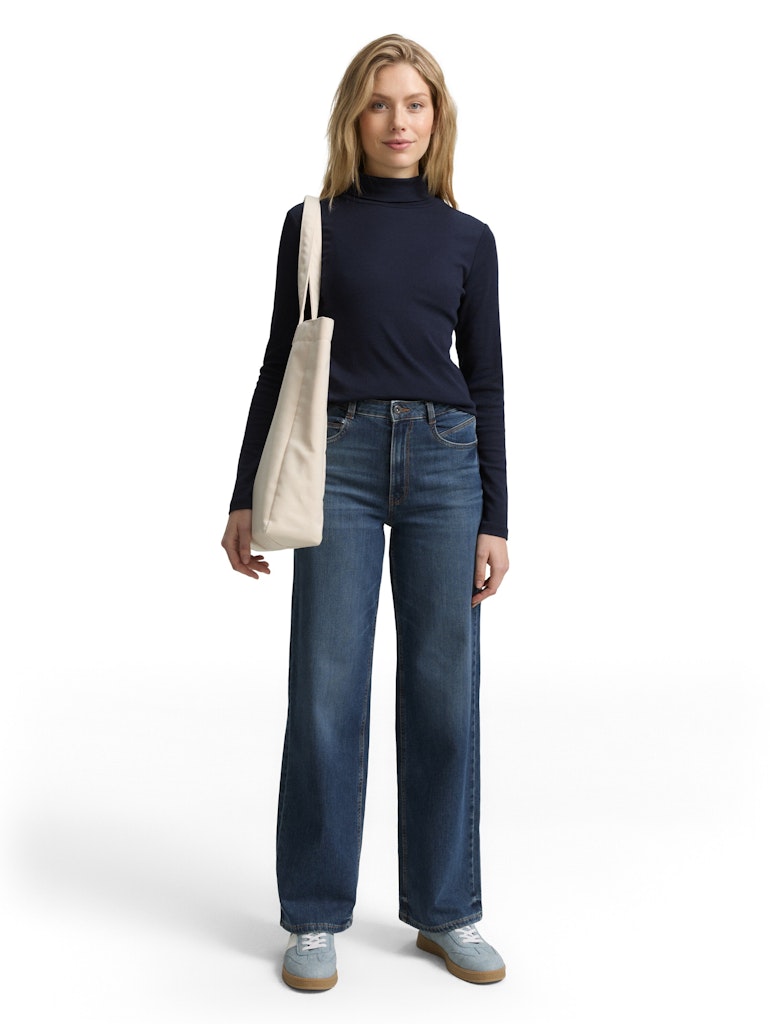 1043142 TOM TAILOR wmn - Basic Rollkragenshirt