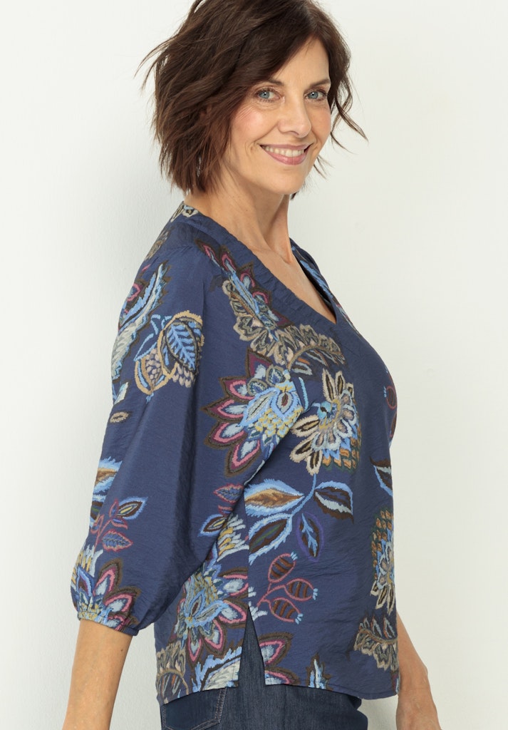 65004 BIANCA - Bluse ALENA 499 blue mix