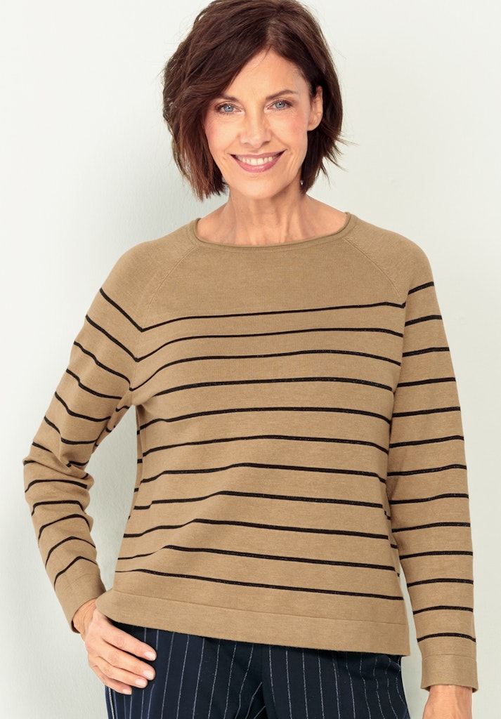 68014 BIANCA - Pullover REMIS 609 toffee melange