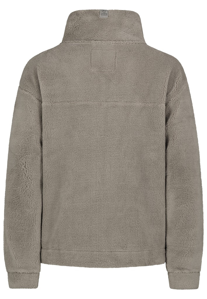 D20004M02628C3 AUTHENTIC STYLE wmn - Fleece Jacke 20400 slate grey