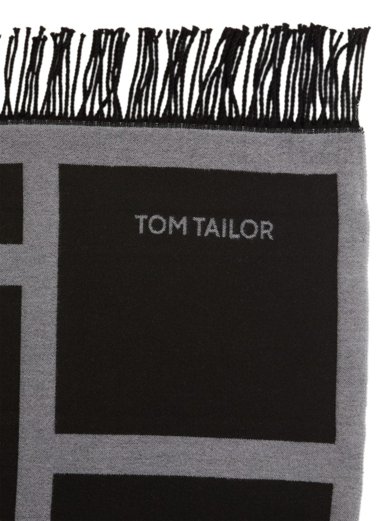 1048056 TOM TAILOR - weicher Schal 39380 schwarz