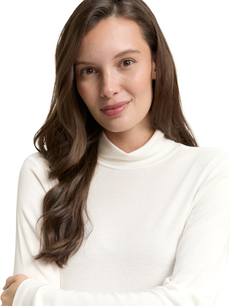 1043142 TOM TAILOR wmn - Basic Rollkragenshirt