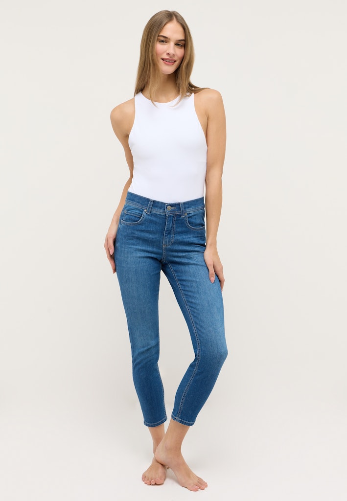 346 ORNELLA - ANGELS Jeans - 3358 mid blue used