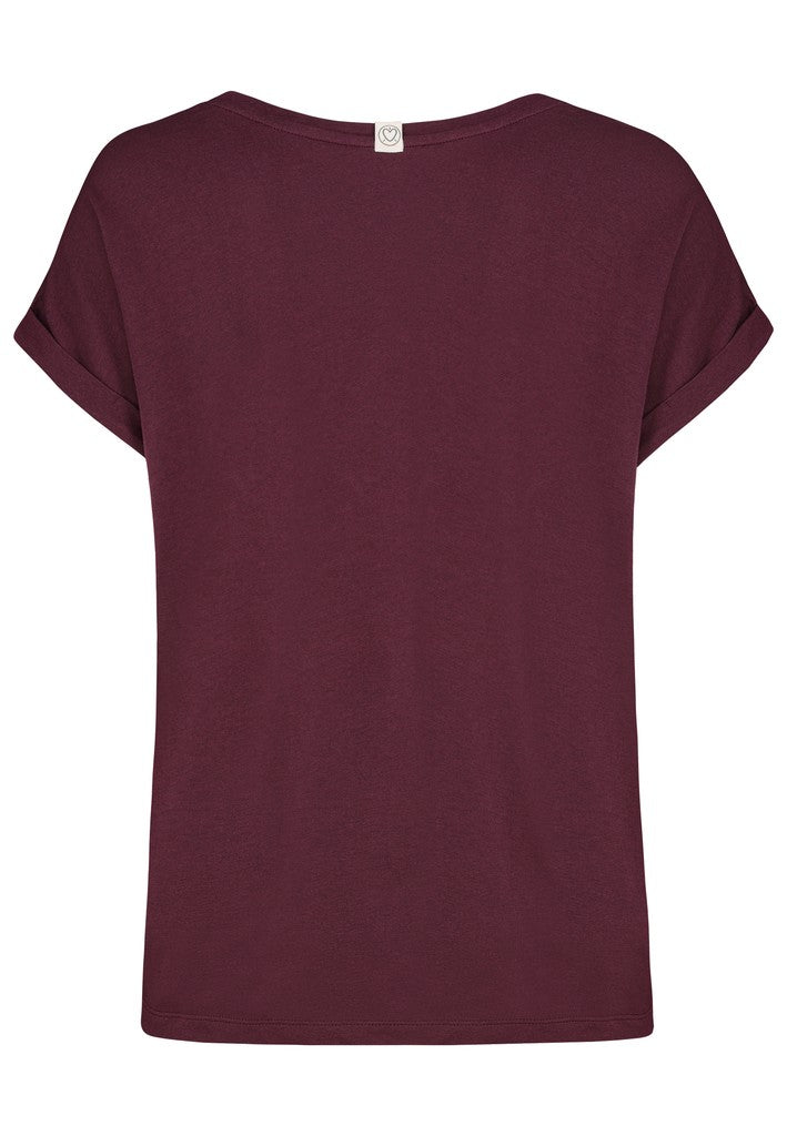 D12041M02460F1 AUTHENTIC STYLE wmn - T-Shirt 15400 lambrusco red