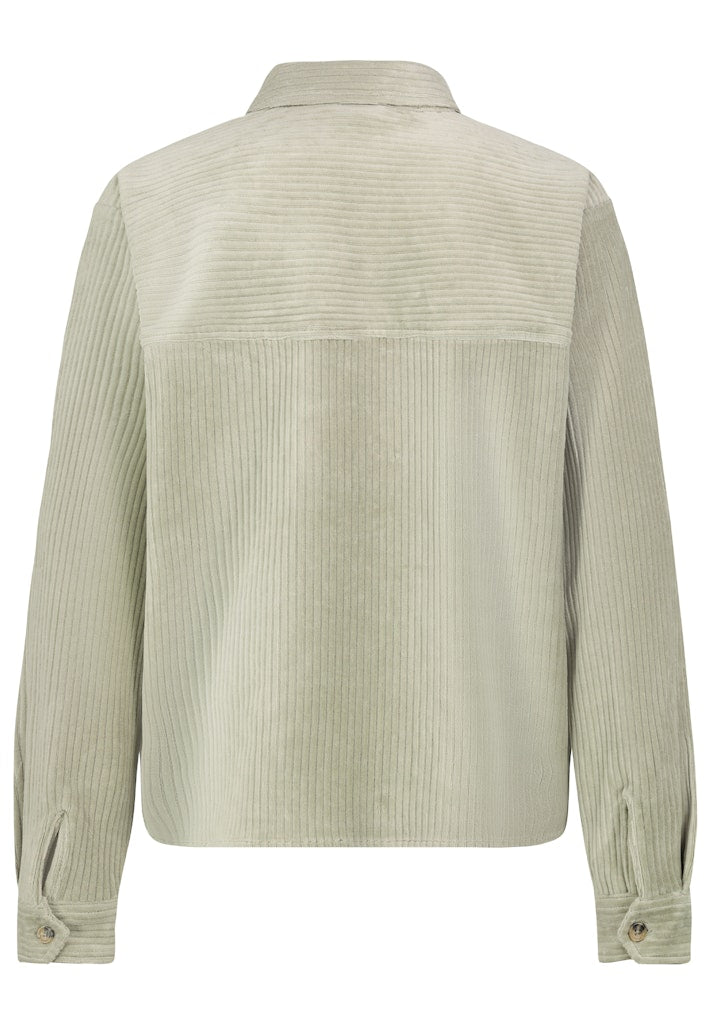 D60091M11271A3 AUTHENTIC STYLE wmn - Hemdjacke 12300 mineral green