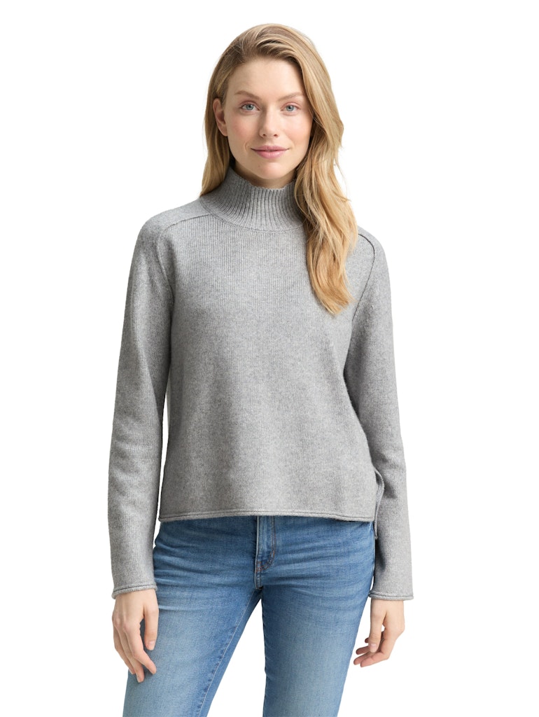 1047703 TOM TAILOR wmn - Pullover 21373 grau