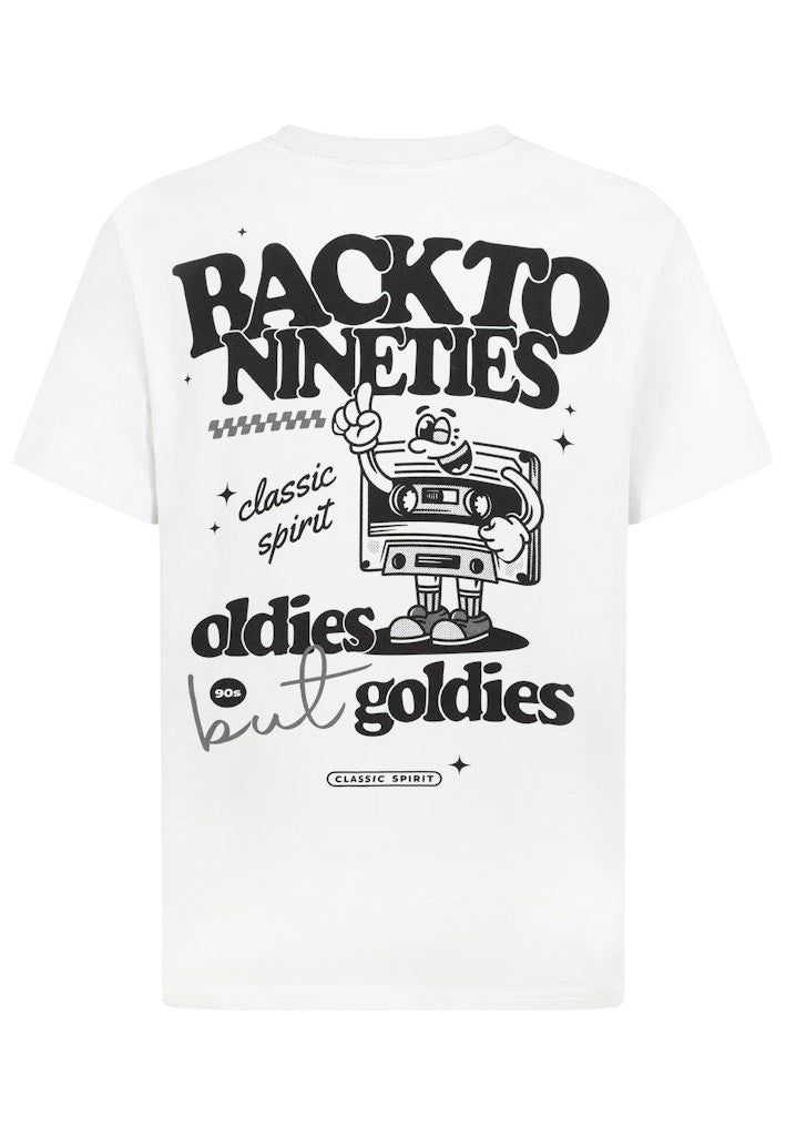 H12078M22620A - AUTHENTIC STYLE men - T-Shirt mit Backprint 22000 offwhite