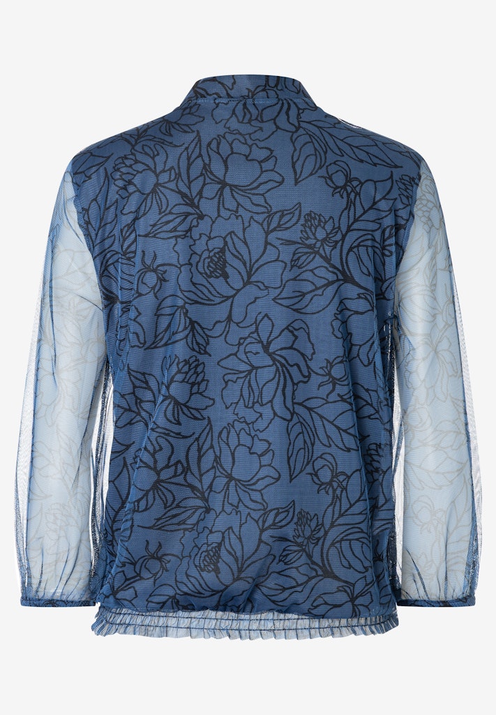 51910504 MORE&MORE Printed Mesh Shirt 2334 print