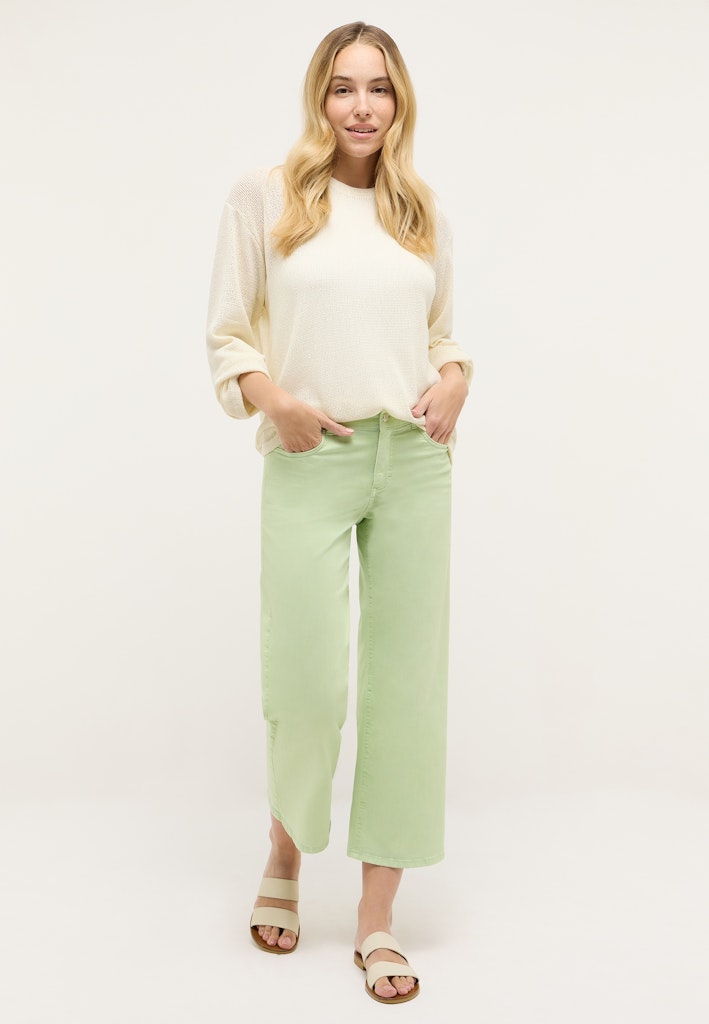 178 LINN - ANGELS Jeans Coulotte 5555 pistachio used