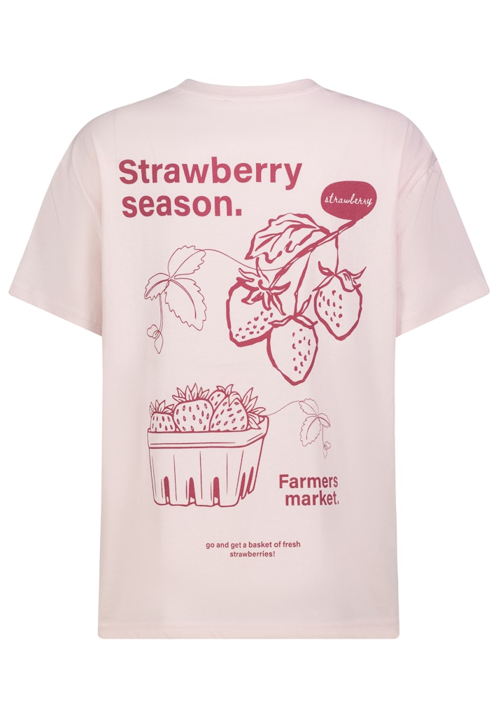 D12022AH02645V AUTHENTIC STYLE wmn - T-Shirt mit Backprint 13200 cotton candy rose