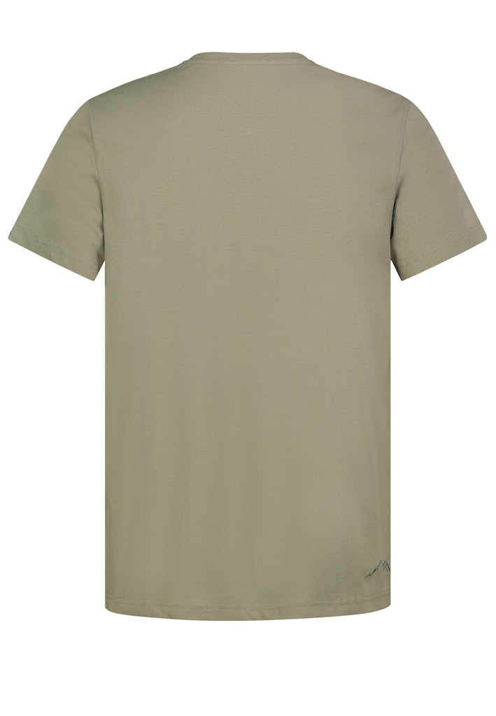H12022M22654A AUTHENTIC STYLE - T-Shirt mit Print 12300 mineral green