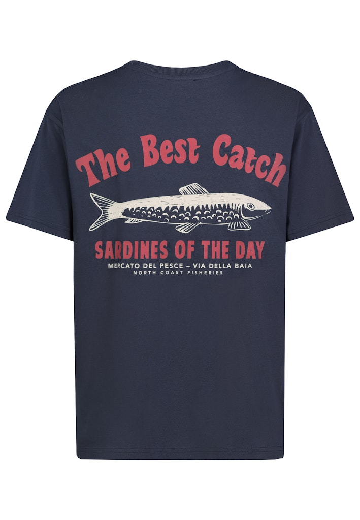H12022AH22651A AUTHENTIC STYLE men - T-Shirt 19400 night navy