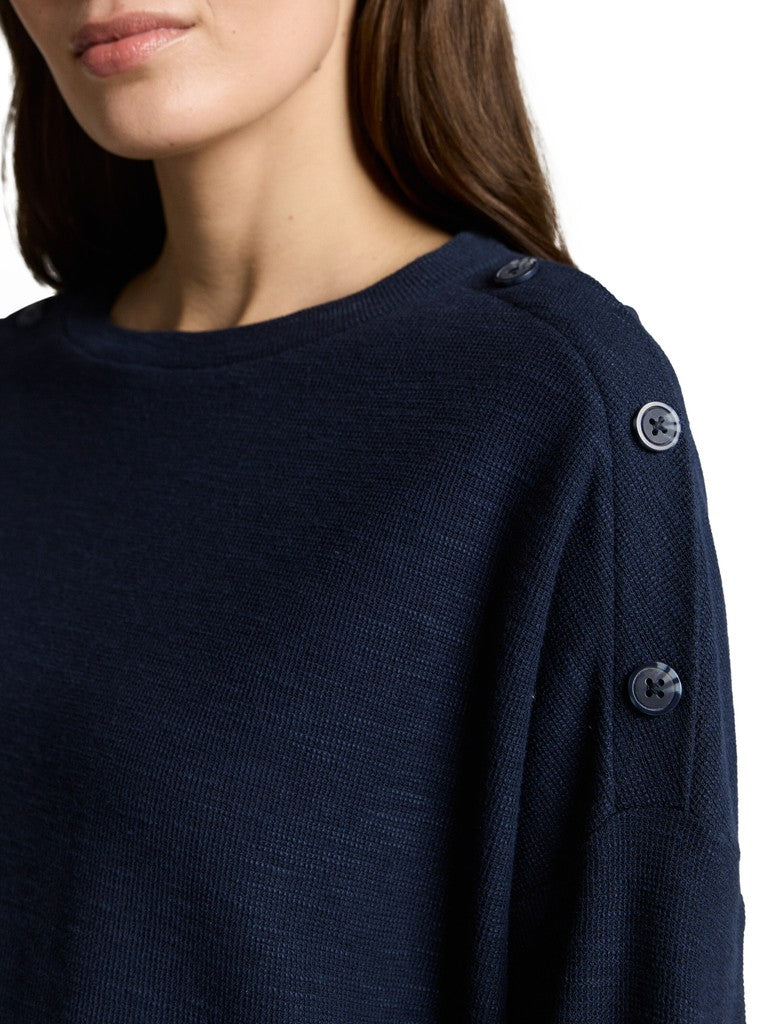 1050420 TOM TAILOR wmn - Shirt 10668 navy