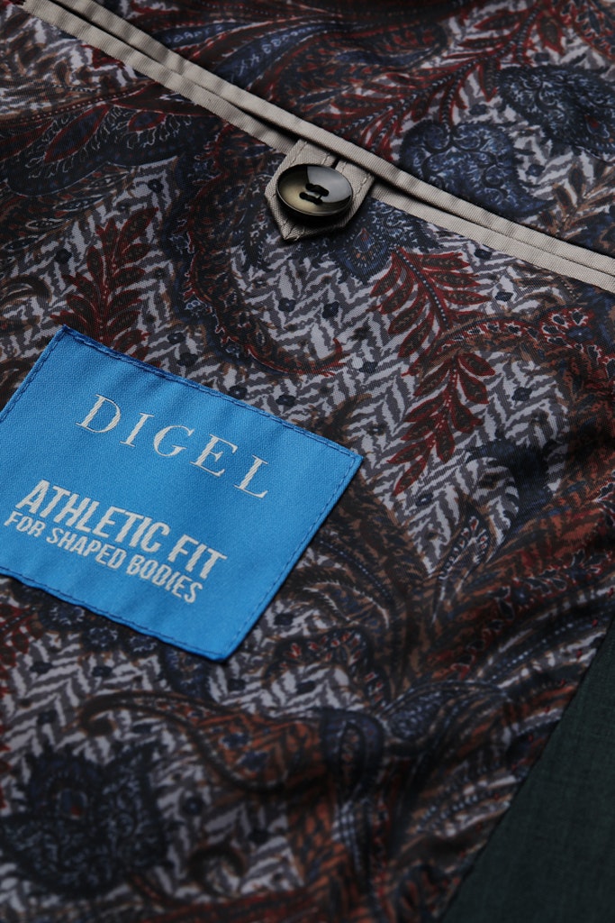 1009392 FLEXO - DIGEL Ceremony Sakko Slim fit 50 flaschengrün