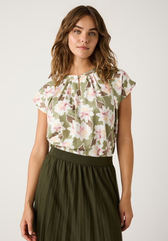 51090002 MORE&MORE - Patch-Shirt with Print 4660 soft flower print