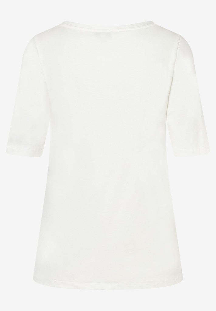 61020055 MORE&MORE - Shirt with Cherry 0041 off white Hearts